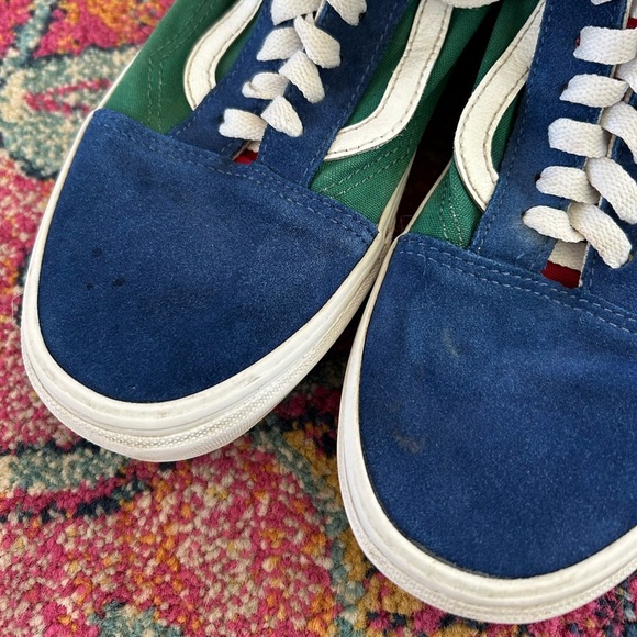 Vans | Unisex primary color Old Skool ‘Yacht Club’ suede/canvas sneaker M9 W10.5 - Picture 9 of 16